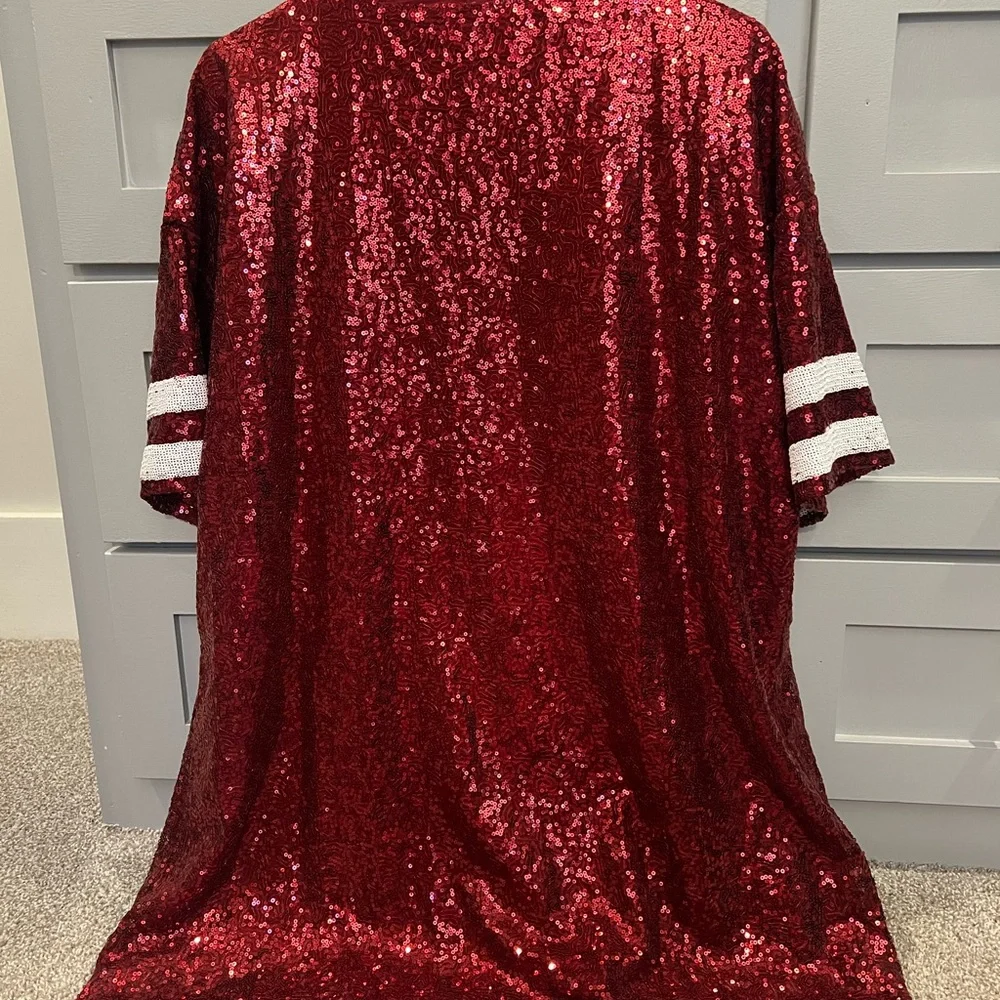 Fantastic Fawn Full Sequin Jersey Dress - Picture 2 of 2